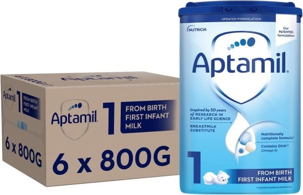 Baby Milk Aptamil 1 New Born 6x800g - FMCG Trade center