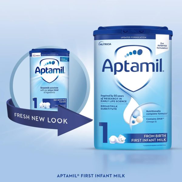 Baby Milk Aptamil 1 New Born 6x800g new look - FMCG Trade center