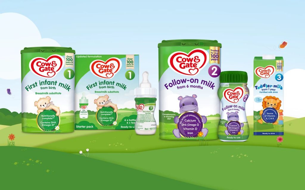 Cow & Gate baby and toddler milks - FMCG Trade center