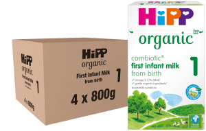 FMCG TRADE CENTER - HiPP Organic 1 First Infant Baby Milk Powder from birth (4 x 800g) 