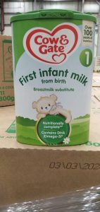 Cow & gate first infant milk for sale