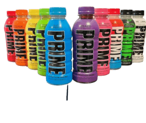 Prime Hydration Drink Choose From 10 Flavors Lemon Lime, Tropical Punch, Blue Raspberry, Meta Moon, Strawberry Watermelon, Lemonade, Grape, Ice Pop, Orange, Glowberry.